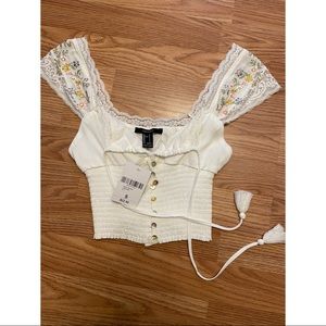 Forever 21 NWT Tank Top/Crop Top size Small